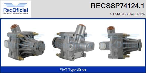 RECOFICIAL RECSSP74124.1 - Pompe hydraulique, direction cwaw.fr