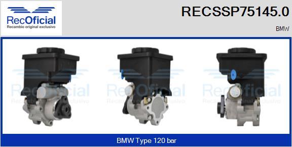 RECOFICIAL RECSSP75145.0 - Pompe hydraulique, direction cwaw.fr