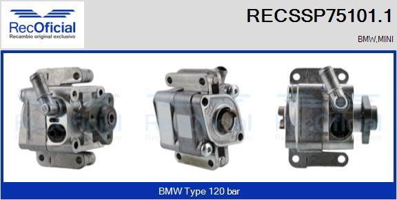 RECOFICIAL RECSSP75101.1 - Pompe hydraulique, direction cwaw.fr