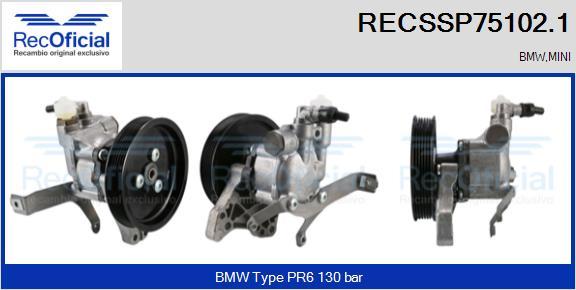 RECOFICIAL RECSSP75102.1 - Pompe hydraulique, direction cwaw.fr