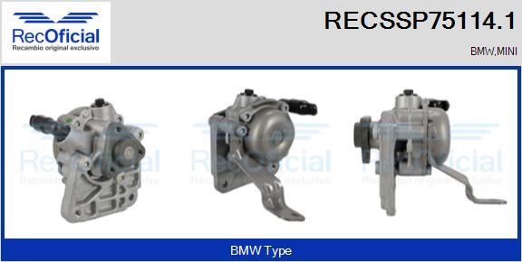 RECOFICIAL RECSSP75114.1 - Pompe hydraulique, direction cwaw.fr