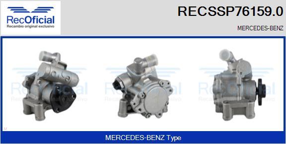 RECOFICIAL RECSSP76159.0 - Pompe hydraulique, direction cwaw.fr