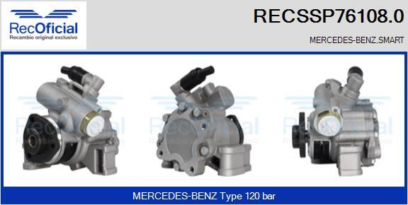 RECOFICIAL RECSSP76108.0 - Pompe hydraulique, direction cwaw.fr