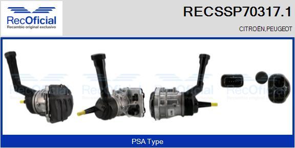 RECOFICIAL RECSSP70317.1 - Pompe hydraulique, direction cwaw.fr