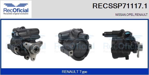 RECOFICIAL RECSSP71117.1 - Pompe hydraulique, direction cwaw.fr