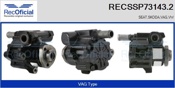 RECOFICIAL RECSSP73143.2 - Pompe hydraulique, direction cwaw.fr