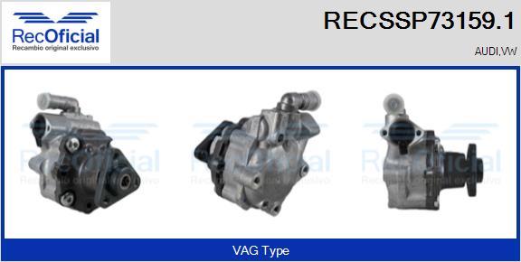 RECOFICIAL RECSSP73159.1 - Pompe hydraulique, direction cwaw.fr