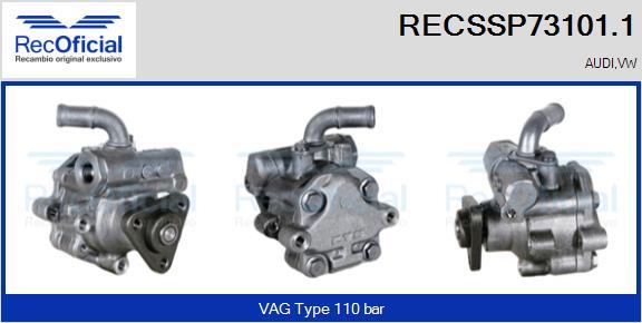 RECOFICIAL RECSSP73101.1 - Pompe hydraulique, direction cwaw.fr