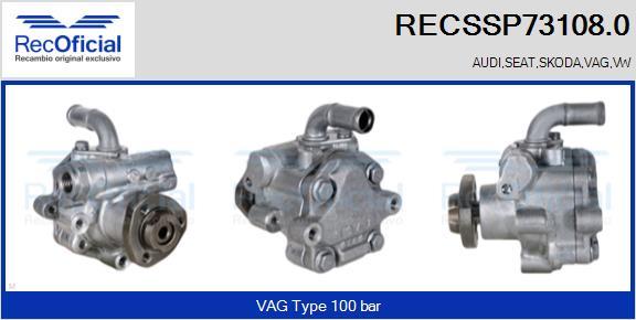 RECOFICIAL RECSSP73108.0 - Pompe hydraulique, direction cwaw.fr