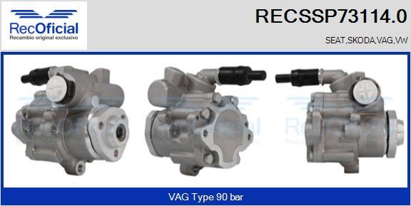 RECOFICIAL RECSSP73114.0 - Pompe hydraulique, direction cwaw.fr