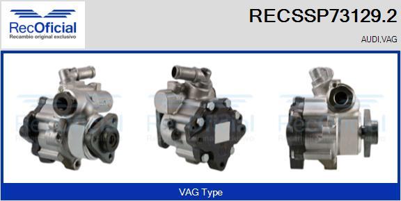 RECOFICIAL RECSSP73129.2 - Pompe hydraulique, direction cwaw.fr