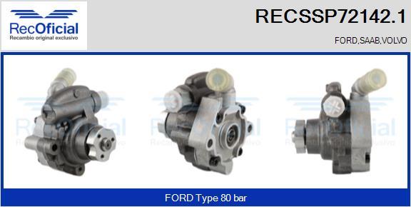 RECOFICIAL RECSSP72142.1 - Pompe hydraulique, direction cwaw.fr