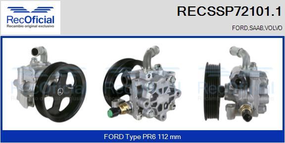 RECOFICIAL RECSSP72101.1 - Pompe hydraulique, direction cwaw.fr