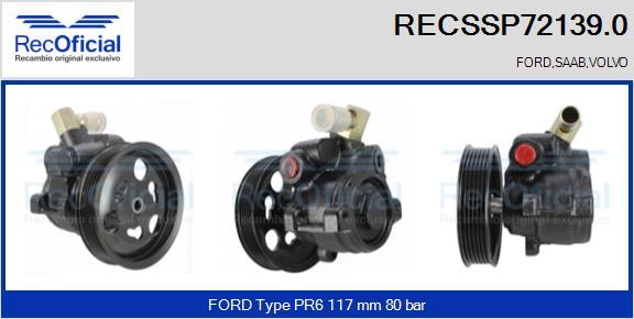 RECOFICIAL RECSSP72139.0 - Pompe hydraulique, direction cwaw.fr