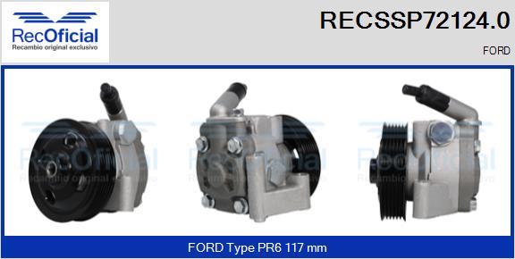 RECOFICIAL RECSSP72124.0 - Pompe hydraulique, direction cwaw.fr