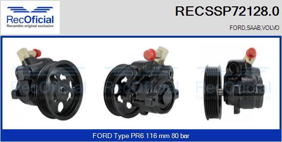 RECOFICIAL RECSSP72128.0 - Pompe hydraulique, direction cwaw.fr