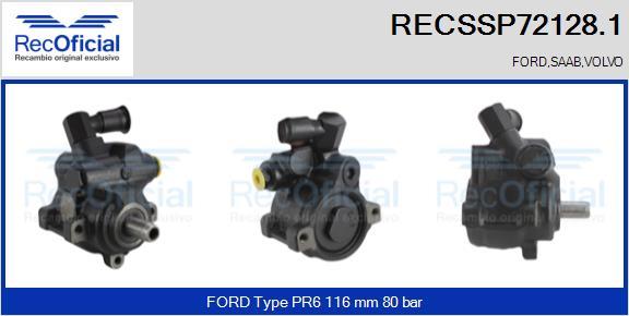 RECOFICIAL RECSSP72128.1 - Pompe hydraulique, direction cwaw.fr