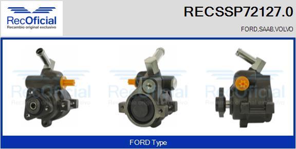 RECOFICIAL RECSSP72127.0 - Pompe hydraulique, direction cwaw.fr