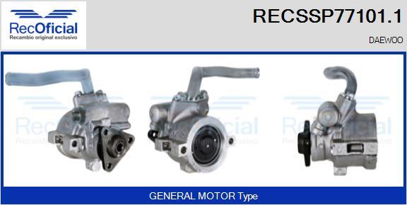 RECOFICIAL RECSSP77101.1 - Pompe hydraulique, direction cwaw.fr