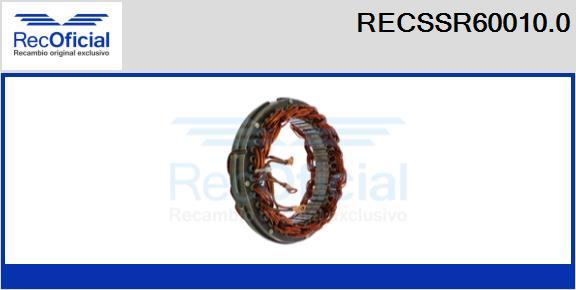 RECOFICIAL RECSSR60010.0 - Stator, alternateur cwaw.fr