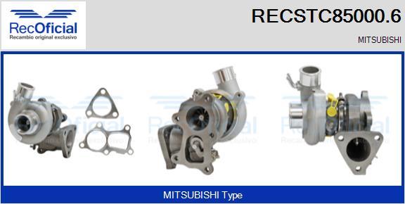 RECOFICIAL RECSTC85000.6 - Turbocompresseur, suralimentation cwaw.fr