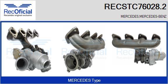 RECOFICIAL RECSTC76028.2 - Turbocompresseur, suralimentation cwaw.fr