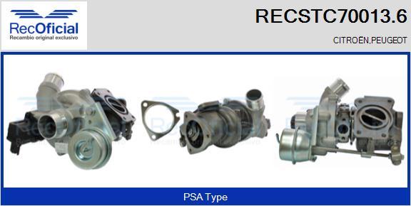 RECOFICIAL RECSTC70013.6 - Turbocompresseur, suralimentation cwaw.fr