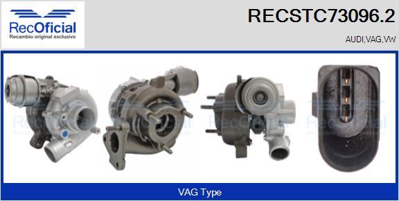 RECOFICIAL RECSTC73096.2 - Turbocompresseur, suralimentation cwaw.fr