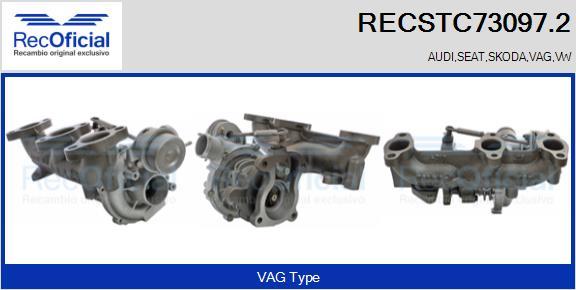 RECOFICIAL RECSTC73097.2 - Turbocompresseur, suralimentation cwaw.fr