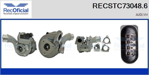 RECOFICIAL RECSTC73048.6 - Turbocompresseur, suralimentation cwaw.fr