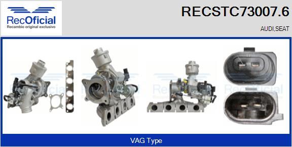 RECOFICIAL RECSTC73007.6 - Turbocompresseur, suralimentation cwaw.fr