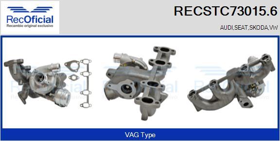 RECOFICIAL RECSTC73015.6 - Turbocompresseur, suralimentation cwaw.fr