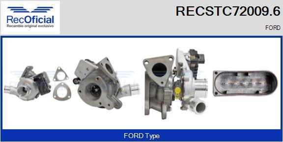 RECOFICIAL RECSTC72009.6 - Turbocompresseur, suralimentation cwaw.fr