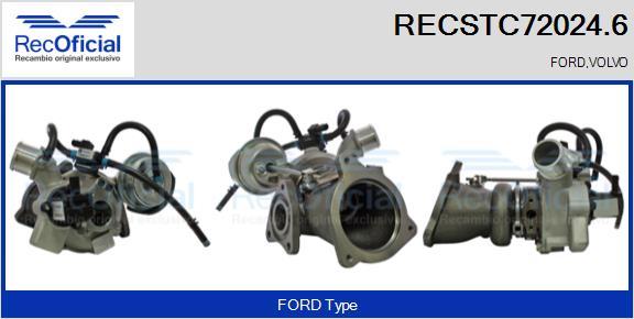 RECOFICIAL RECSTC72024.6 - Turbocompresseur, suralimentation cwaw.fr