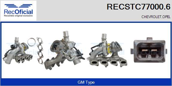 RECOFICIAL RECSTC77000.6 - Turbocompresseur, suralimentation cwaw.fr