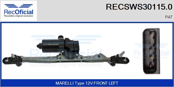 RECOFICIAL RECSWS30115.0 - Système de nettoyage des vitres cwaw.fr