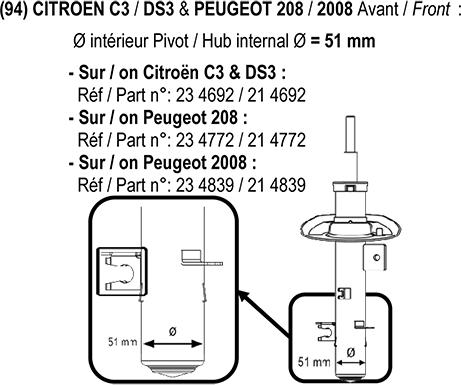 Record France 104693 - Amortisseur cwaw.fr