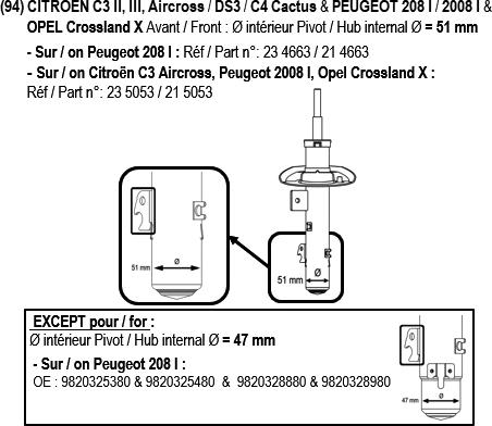 Record France 104663 - Amortisseur cwaw.fr