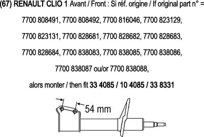 Record France 104085 - Amortisseur cwaw.fr