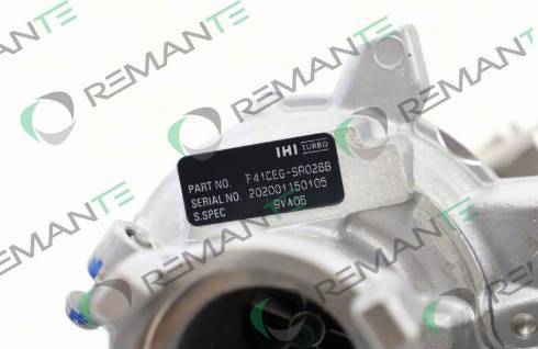 REMANTE 003-002-001429N - Turbocompresseur, suralimentation cwaw.fr