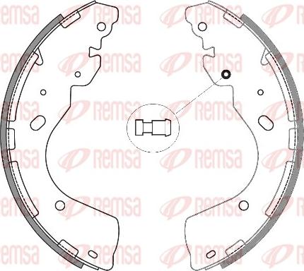 Remsa 4246.00 - Mâchoire de frein cwaw.fr