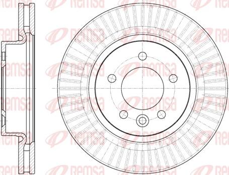 Remsa 6994.10 - Disque de frein cwaw.fr