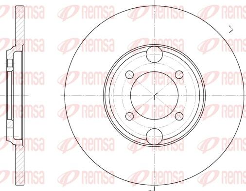 Remsa 6919.00 - Disque de frein cwaw.fr