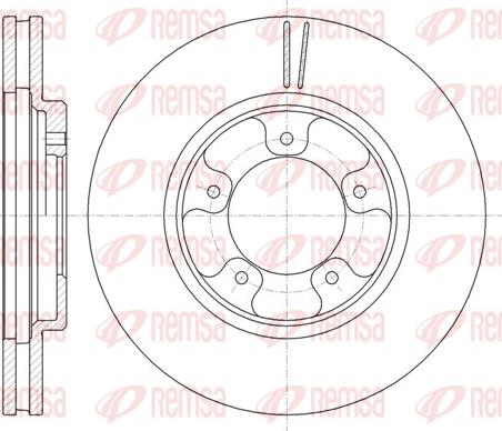 Remsa 6939.10 - Disque de frein cwaw.fr