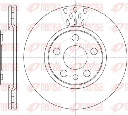 Remsa 6442.11 - Disque de frein cwaw.fr