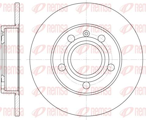 Remsa 6429.00 - Disque de frein cwaw.fr