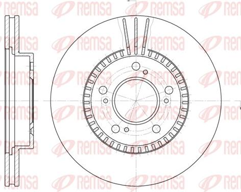 Remsa 6586.10 - Disque de frein cwaw.fr