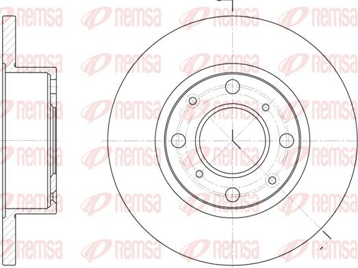 Remsa 6041.00 - Disque de frein cwaw.fr