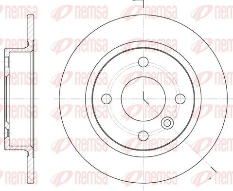 Remsa 6032.00 - Disque de frein cwaw.fr