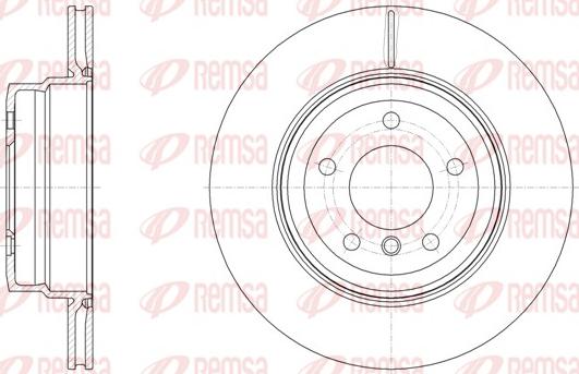 Remsa 61494.10 - Disque de frein cwaw.fr